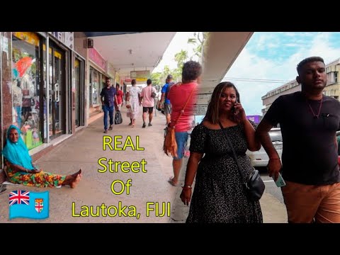 The Real Walking Street Of Lautoka Fiji 🇫🇯
