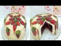 Gelatina Rellena de Fresa 3D /Dos Ideas Para Festejar A Mamá / día de las madres