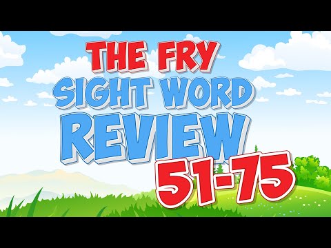 Fry Sight Word Review | 51-75 | Jack Hartmann