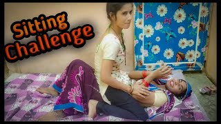 FACE SITTING CHALLENGE ||(PART - 3)|| Funny Face Sitting Challenge Video || Dikukora