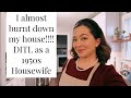 Day In The Life as a 1950s Housewife FAIL | Almost Burnt the House Down
