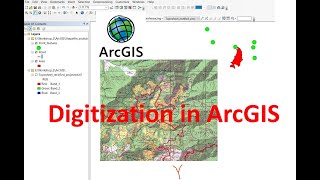 Digitization or create shape files in ArGIS