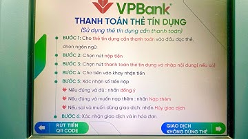 Giao dịch không dùng thẻ của vpbank