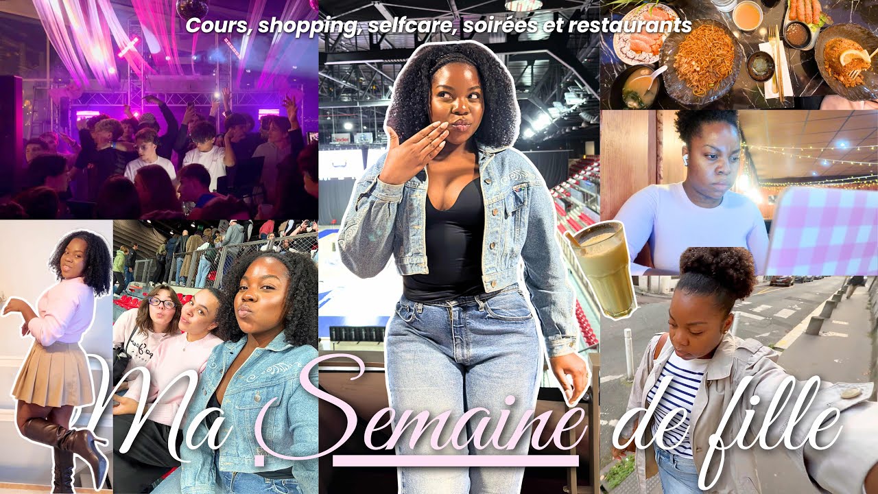UNE SEMAINE DANS MA VIE DE FILLE DE 23 ANS : La fin des 35h et le début du fun 🪩🛍️