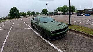 POV: What its like driving a 550hp Dodge Challenger in the rain..*ASMR DRIVE*