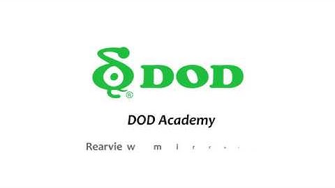 DOD CLASS - Rearview mirror mount installation