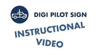 Digi Pilot Sign Instructional Video by Techno Signz screenshot 4