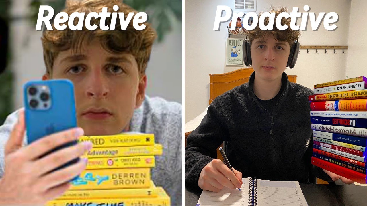 Proactive vs Reactive (Why You NEED To Be Proactive NOW) - YouTube