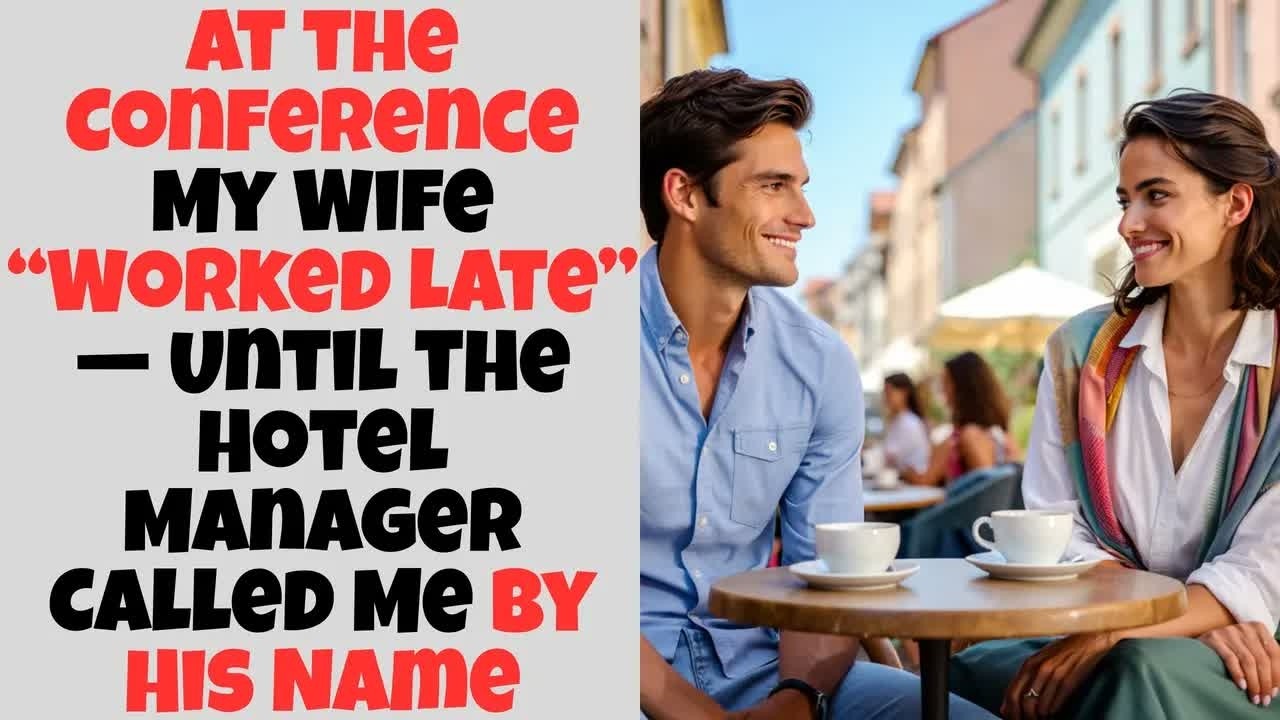 At the Conference My Wife “Worked Late” — Until the Hotel Manager Called Me by His Name