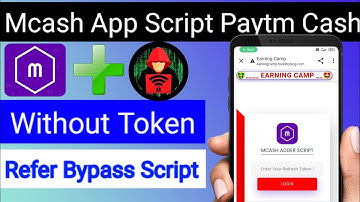 mCash Unlimited Money Adder Script !! mCash Unlimited Refer Bypass Script !! @TopEarningTips