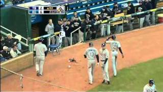 2010/10/02 Joyce's two-run triple