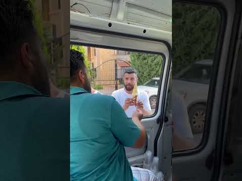 بوظة ايس كريم مع خالو احمد  كوميديات  