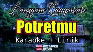 Langgam Potretmu Karaoke Tanpa Vocal