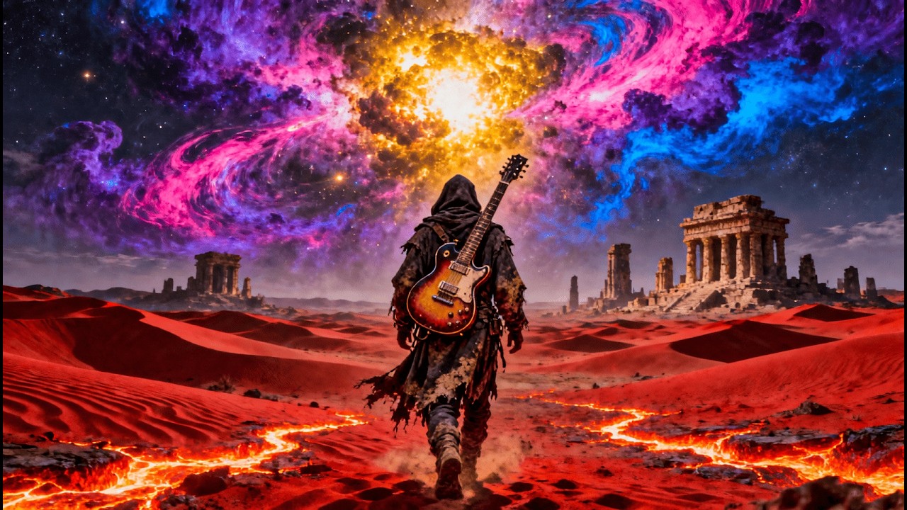 Midnight Highway Psychedelic Desert Blues | Deep Ambient Chill