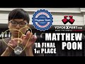 Matthew poon  1a final  1st place  va states 2023  yoyo contest central