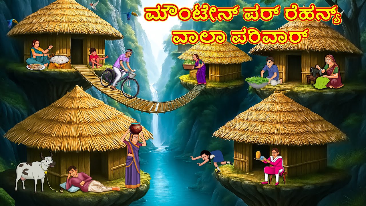 ಮೌಂಟೇನ್ ಪರ್ ರೆಹನ್ಯ್ ವಾಲಾ ಪರಿವಾರ್ | Kannada Stories | Stories in Kannada | Kannada Kathe | NewKannada