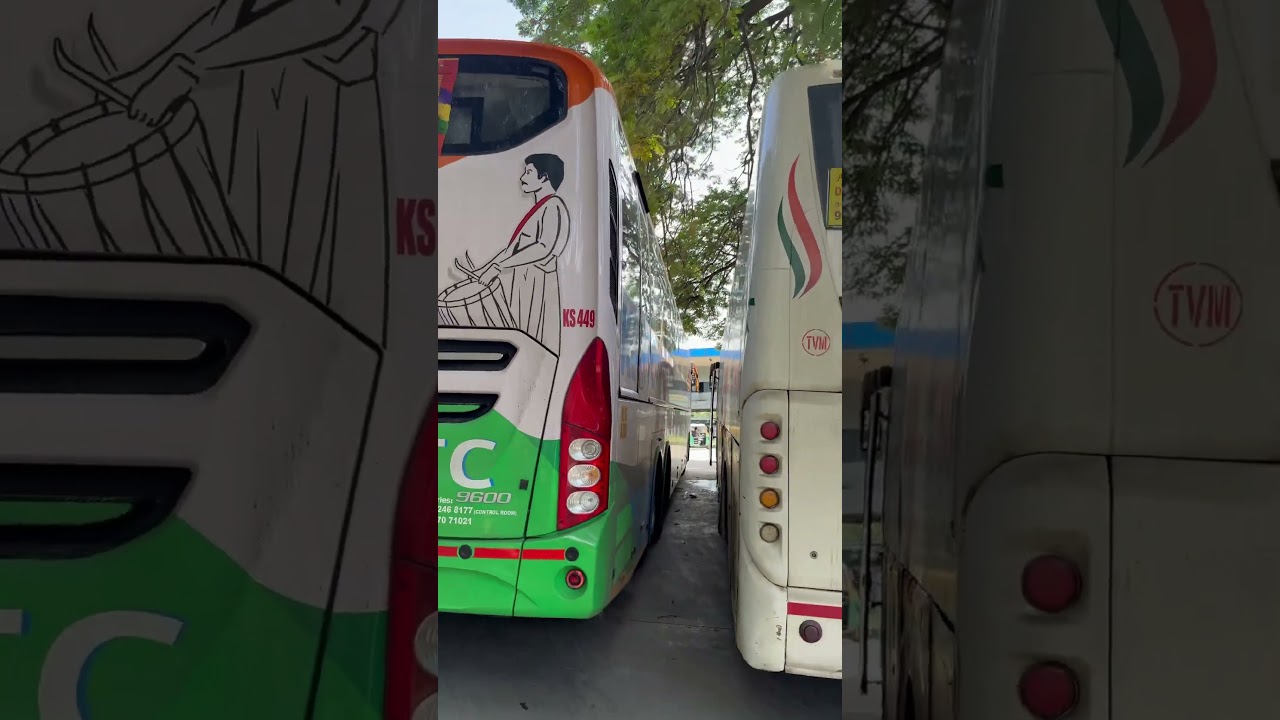 Volvo Or Scania ? What’s your Choice ? Kerala SRTC’s Volvo B8R 9600 & Scania MultiAxle Semi Sleepers