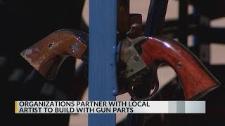 Albuquerque artist joins with community to build house out of guns