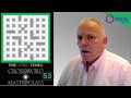 The Times Crossword Friday Masterclass: Episode 53