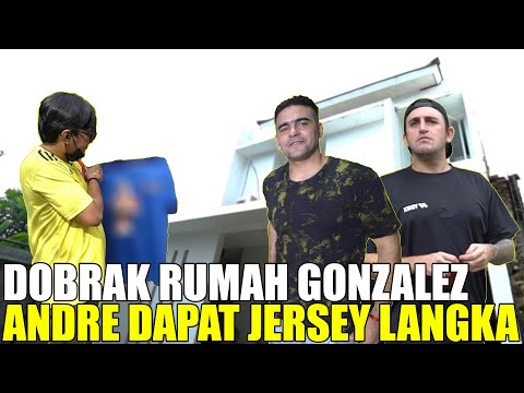 DOBRAK RUMAH EL LOCO GONZALEZ.. ANDRE BERUNTUNG DAPAT SATU SATUNYA KOLEKSI JERSEY LANGKA.. GRATIS