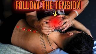 We Followed His Back Tension Until We Found the Full Pattern | Live Therapy Breakdown