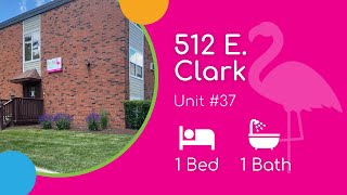 512 E. Clark #37 (1BD/1BA)