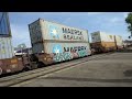 bnsf and csx came at same time but I really didn't get to see the csx traincbut that was cool.