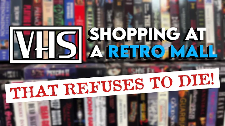 Hunting for VHS Tapes at a Retro Mall | VHS Tape Haul | Physical Media