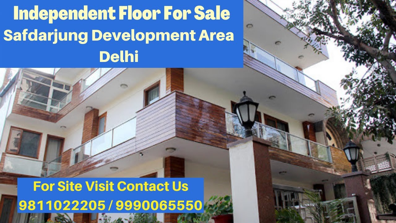 Independent Floor For Sale Safdarjung Development Area Delhi 9811022205