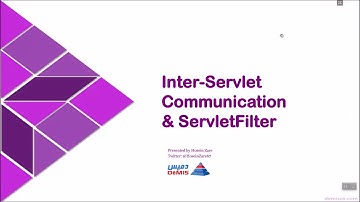14 - Inter Servlet Communication