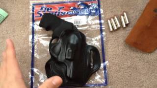 Desantis Speed Scabbard Holster Ruger LCR 357 Mag.