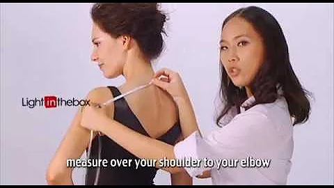 How to Measure For a Dress | Lightinthebox.com