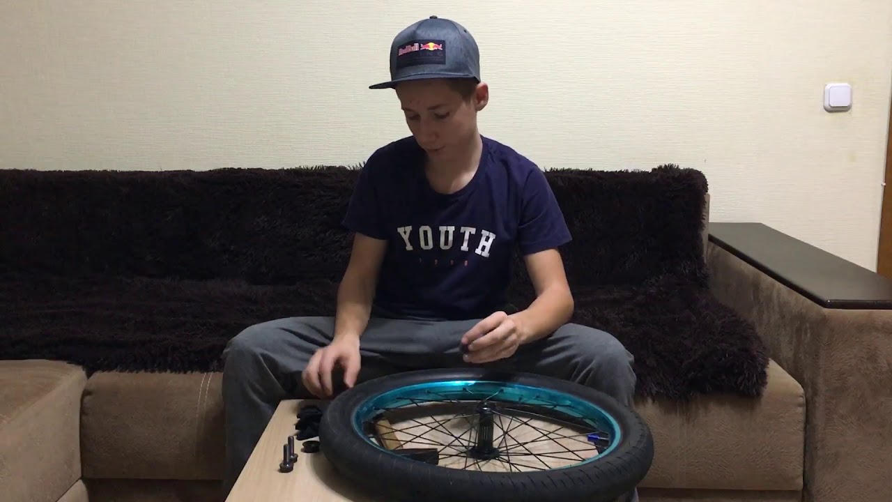 Как перебрать переднюю втулку на ВМХ - YouTube