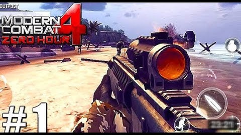 Modern Combat 4: Zero Hour - MC4 Gamestv Mission 1