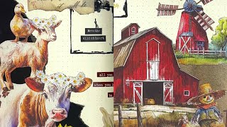 New scrapbooking | Farm life themed 🐄🐐🐥