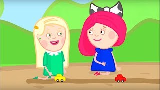 Learn spanish for kids with cartoons girls in english smarta and her
magic bag! today friend amalia are playing cars near a pond...