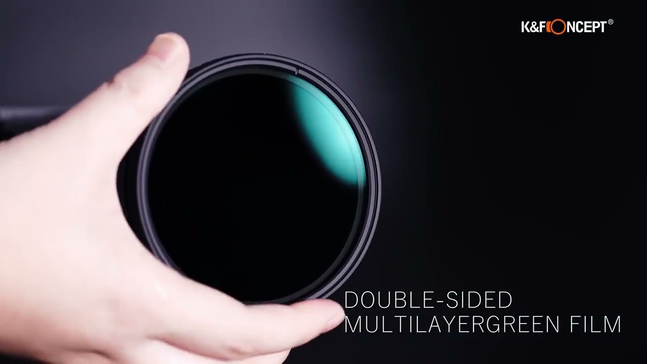 K&F Concept ND8-ND128 Variable ND Filter 52mm 58mm 62mm 67m
