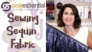 Top Tips for Sewing with Sequin Fabric