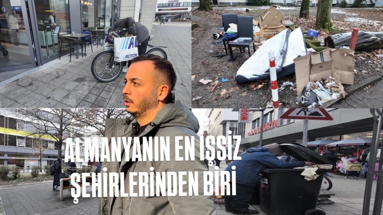 ALMANYANIN İŞSİZLİK ORANIN EN ÇOK OLAN ŞEHİRLERİNDEN BİR TANESİNİ GEZDİM