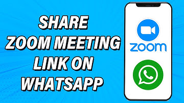 How To Create & Share Zoom Meeting Link On WhatsApp 2022 | Invite In Zoom Meeting | Zoom App