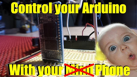 How to control Arduino board using an Android phone