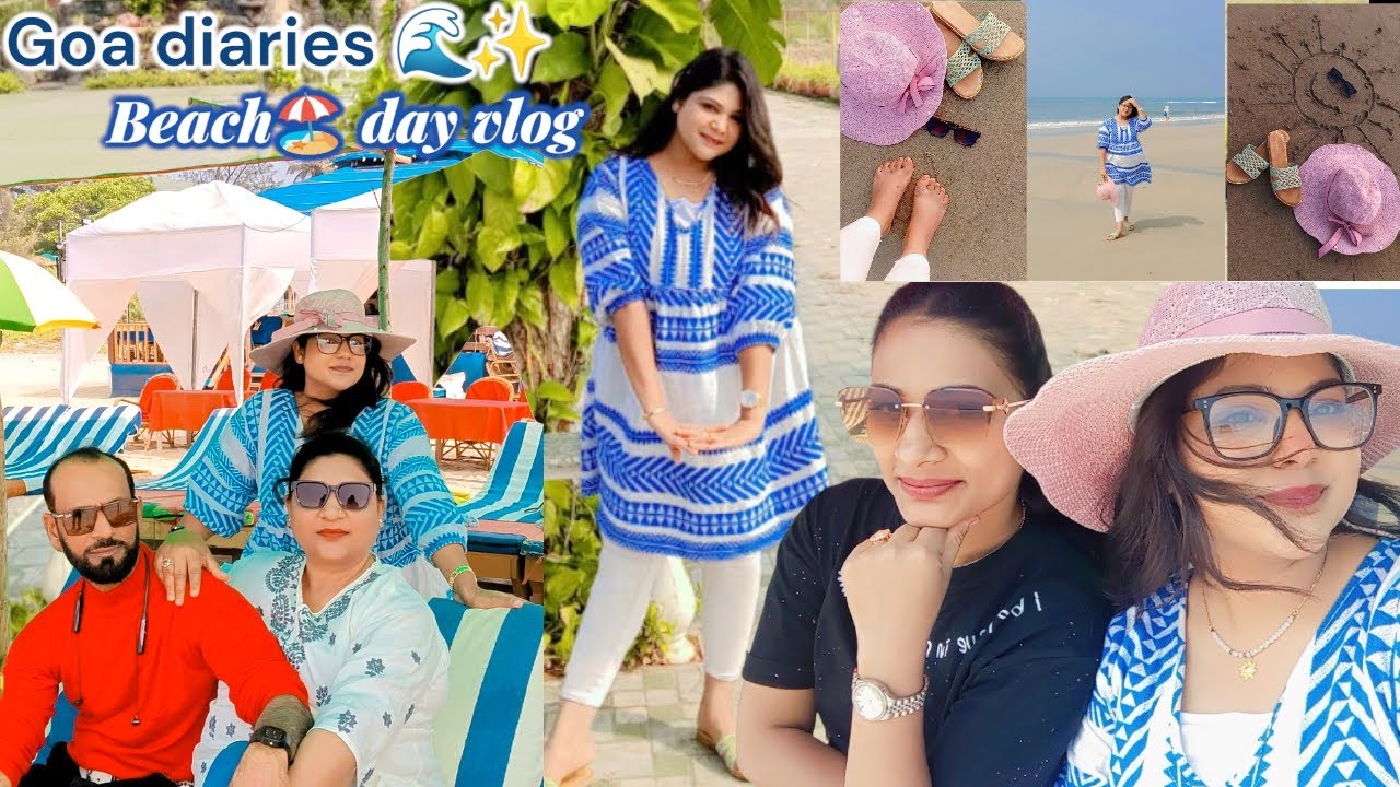 North Goa Vlog P-3|North Goa Hits Different|Sunsets,Sea & Hukka|Mandrem Beach is Better Than Baga?👀🌊
