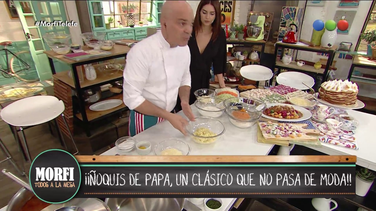 Riquísimos ñoquis de 4 colores - Morfi