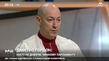 Гордон: Готов ли Зеленский к внеочередным парламентским выборам? – вот в чем вопрос