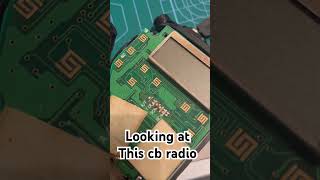 Trying to fix this cb handheld radio