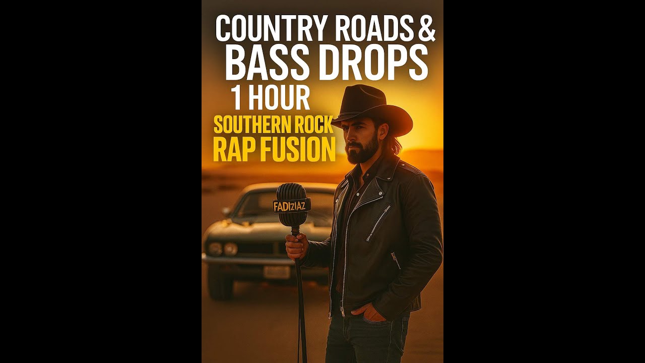 "Country Roads & Bass Drops | 1 Hour Southern Rock Rap Fusion"