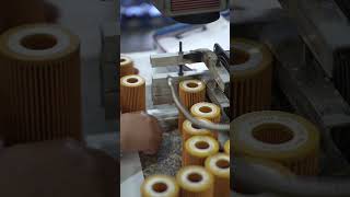 Our filters would have three inspections at least before shipping #filters #oilfilter #factory