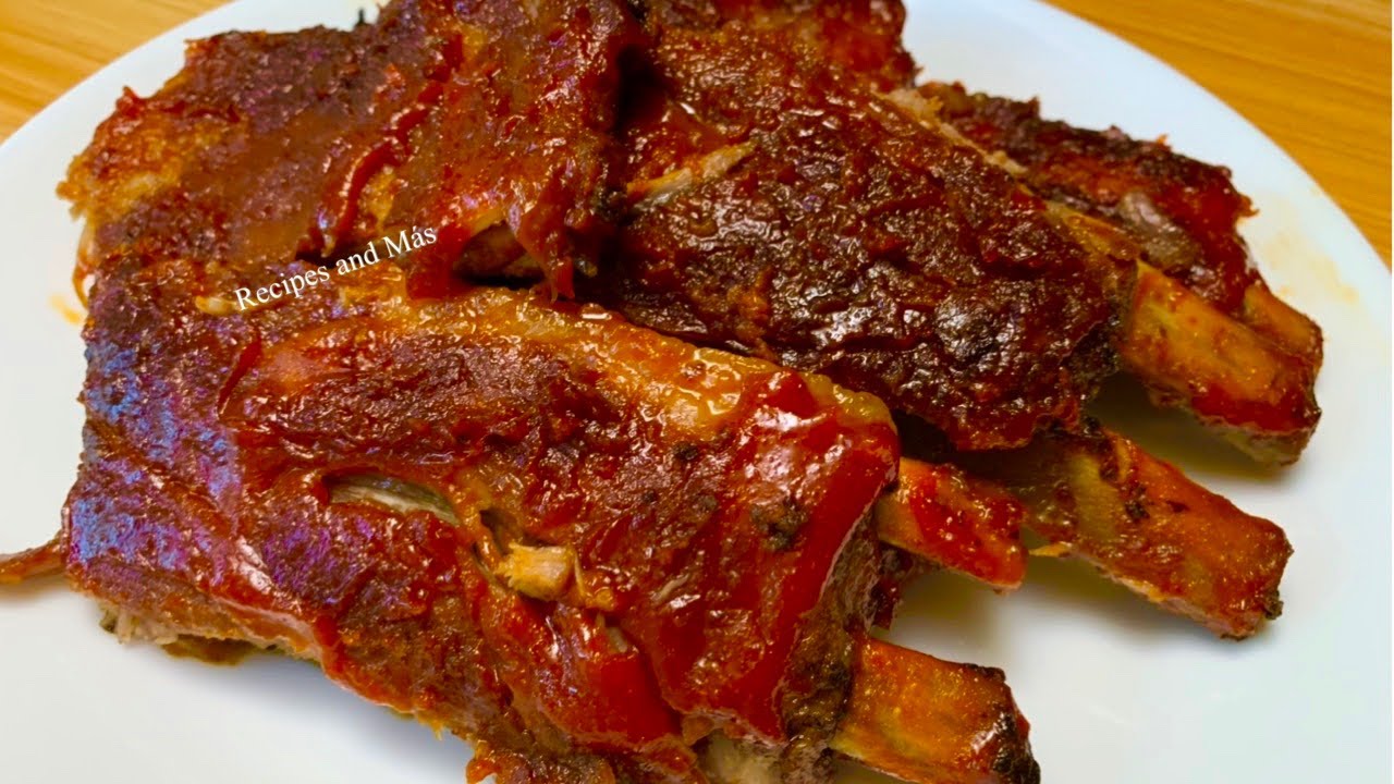 Como preparar costillas de cerdo al horno