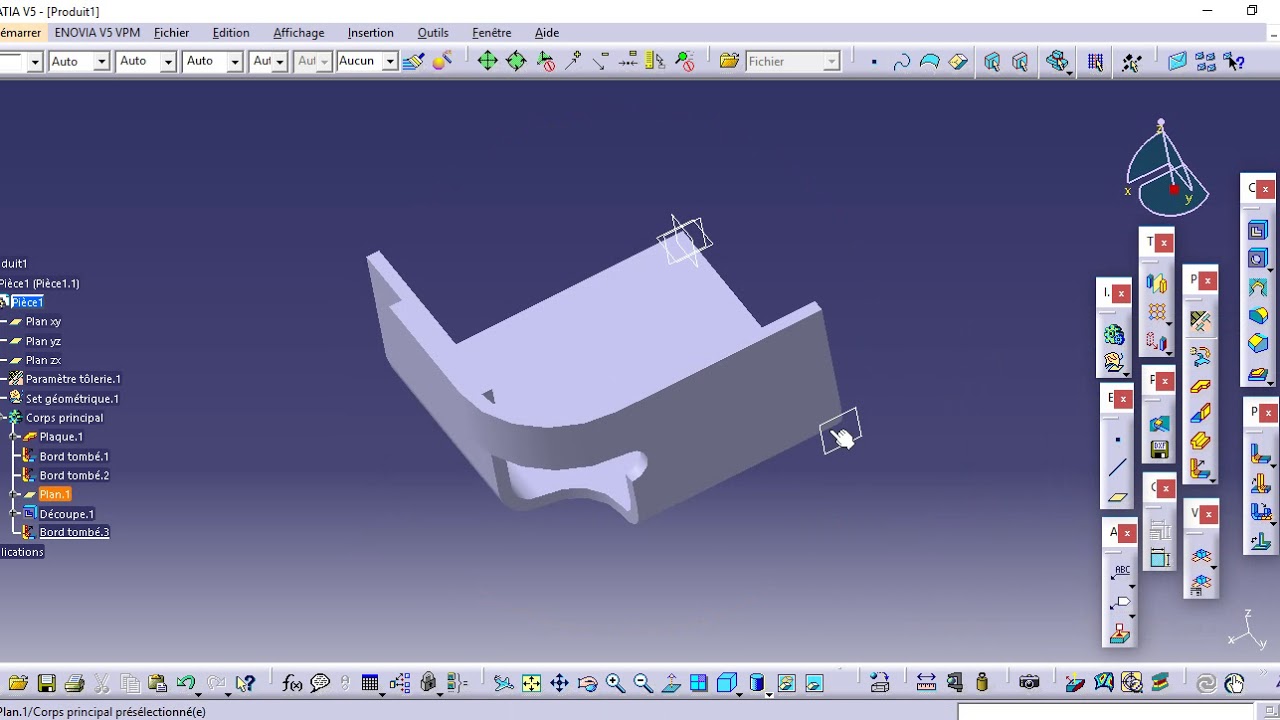 Generative Sheet Metal Design with Catia YouTube