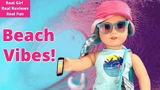 American Girl Beach Vibes Outfit and Accessories!